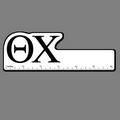 6" Ruler W/ Theta Chi